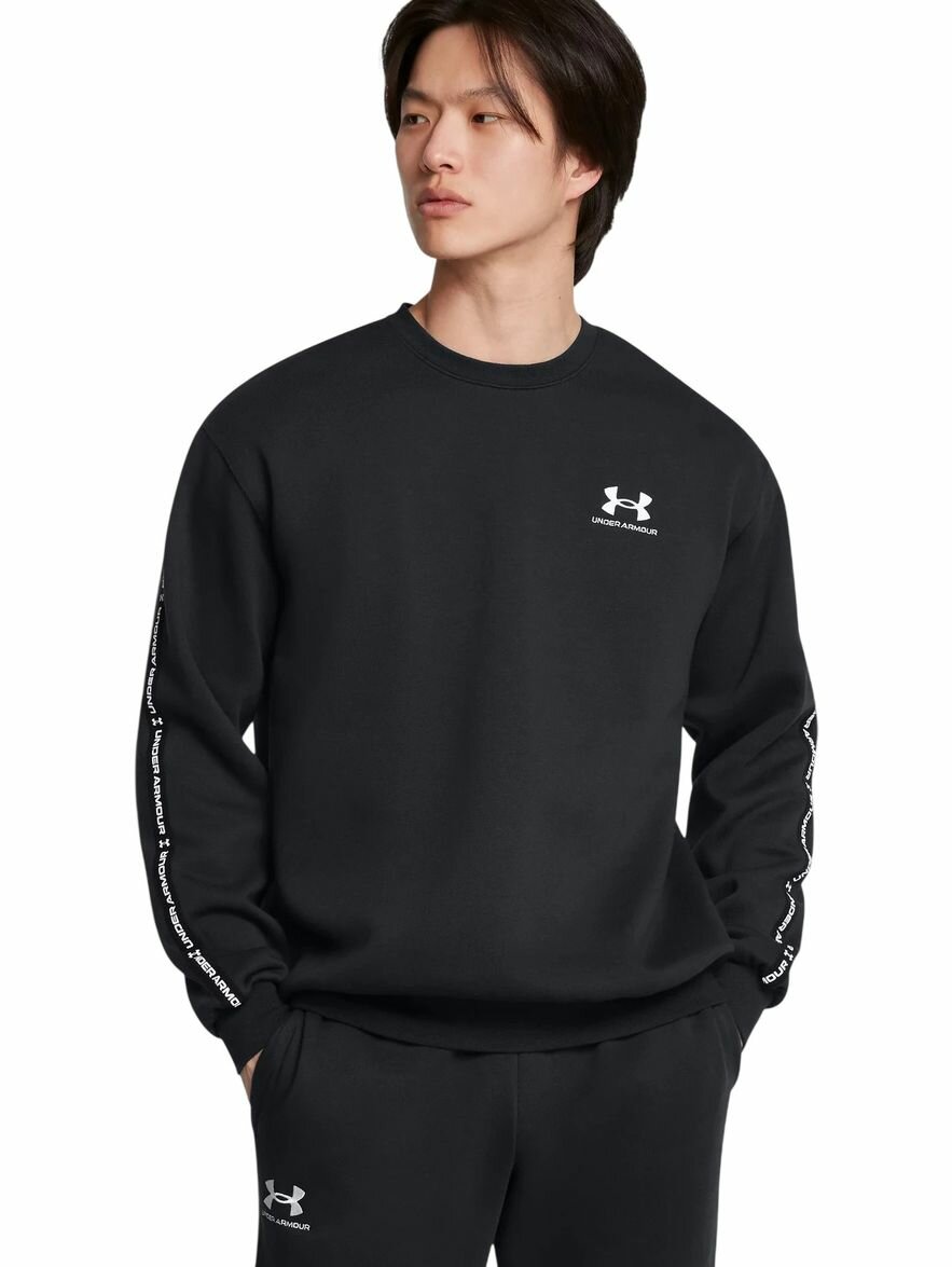 Свитшот спортивный UA Icon Fleece Crew Taping
