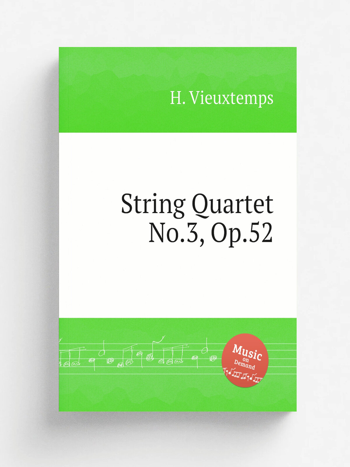 String Quartet No.3, Op.52 | H. Vieuxtemps | Репринт