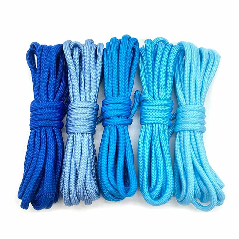 Паракорд FLYERTANG 4 мм, 3 м, 5 шт, Blue Set
