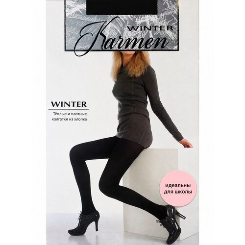 фото Колготки karmen winter, 200 den, размер 3, nero