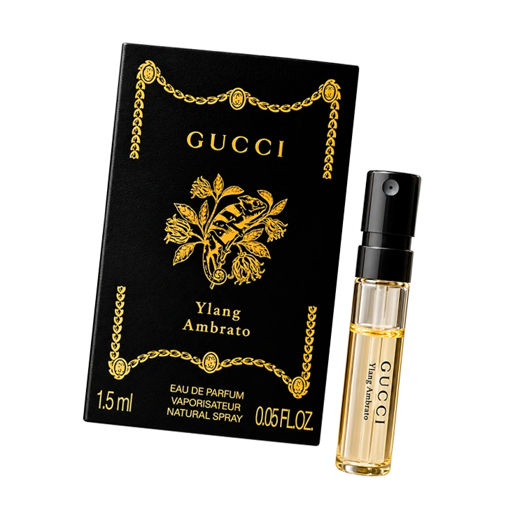 Проба аромата Gucci Ylang Ambrato 1.5 / Парфюмерная вода Гуччи Иланг Амбрато мини / Оригинальный парфюм