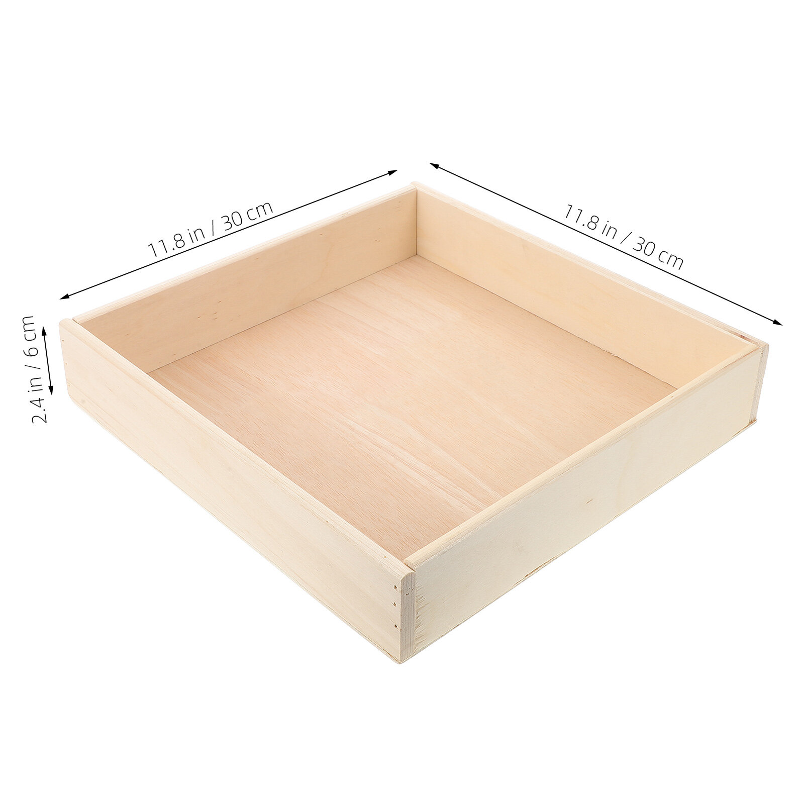 Детский Песочник Из Дерева Компактный И Безопасный Для Игр 30X30X6 См
