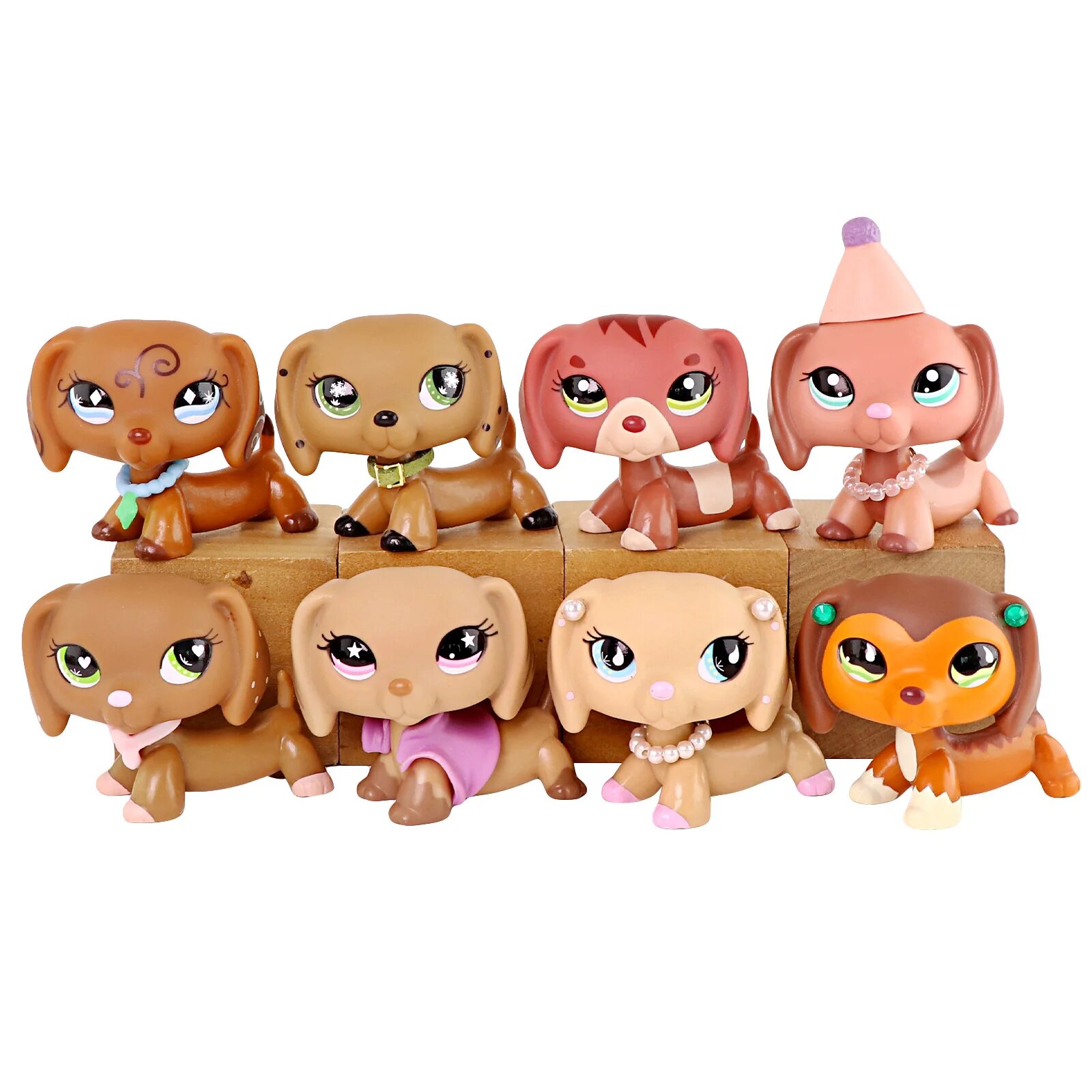 Набор фигурок Minilpsshop Lovely Pet Shop Дакшунды 15