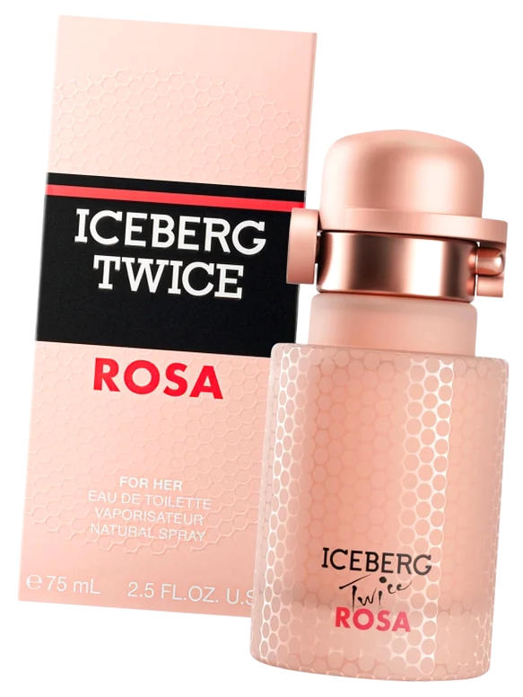 Духи для женщин Iceberg Twice Rosa 75 мл - Айсберг Твайс Роза туалетная вода