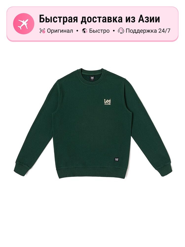 Толстовка Lee Green Crew Neck, 1 шт.