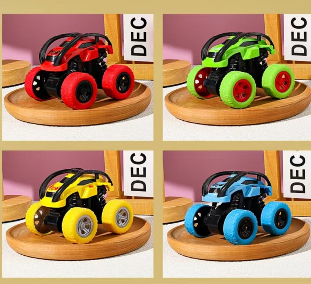 4WD Инерционная Автомобильная Игрушка для Детей, Коробка из Картона, Случайный Цвет, Прочная (106 characters)