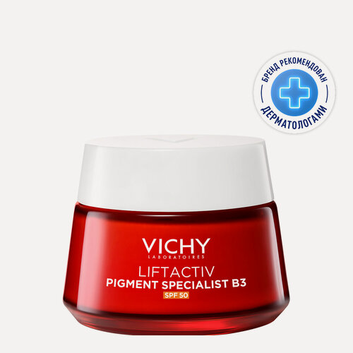 Изображение товара Vichy Лифтактив Крем дневной с витамином В3 против пигментации SPF50 50мл