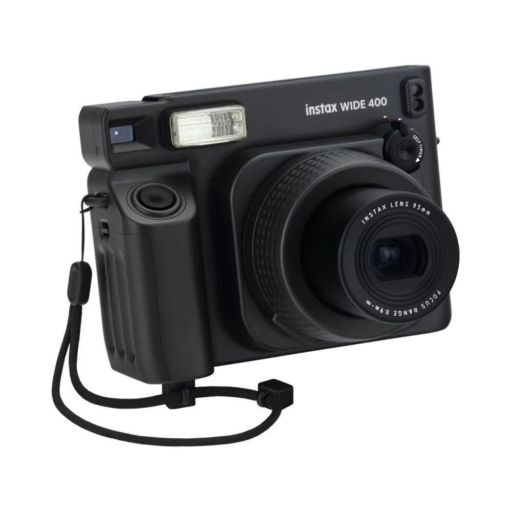 Фотокамера моментальной печати Fujifilm Instax Wide 400 Black (черная) широкоформатная — фото 5