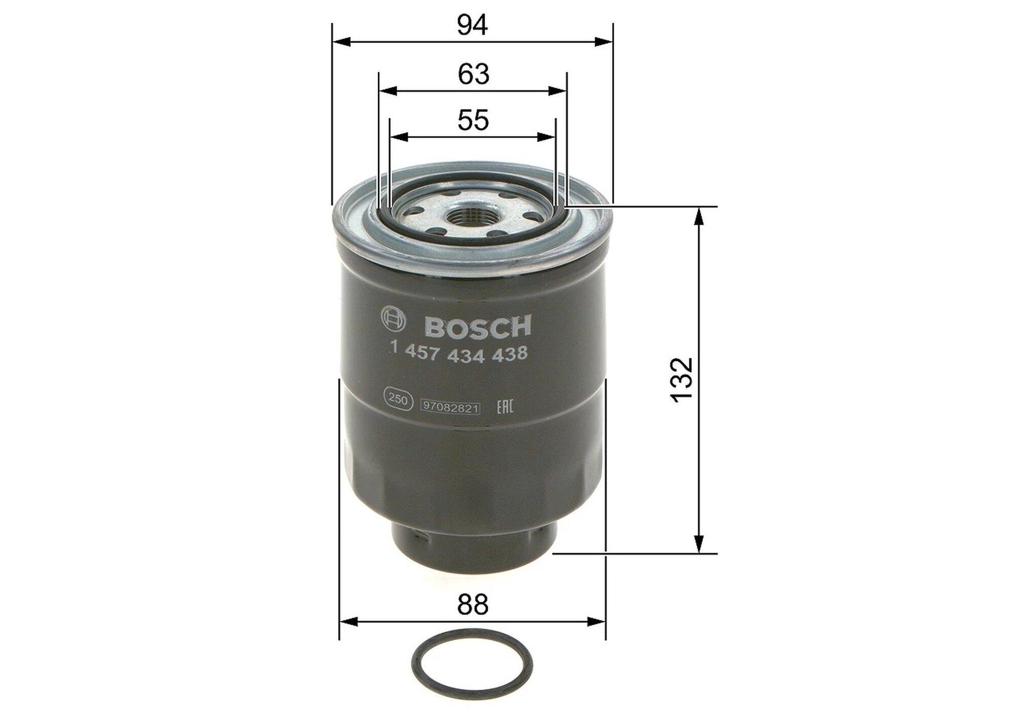 Фильтр топливный BOSCH 1 457 434 438