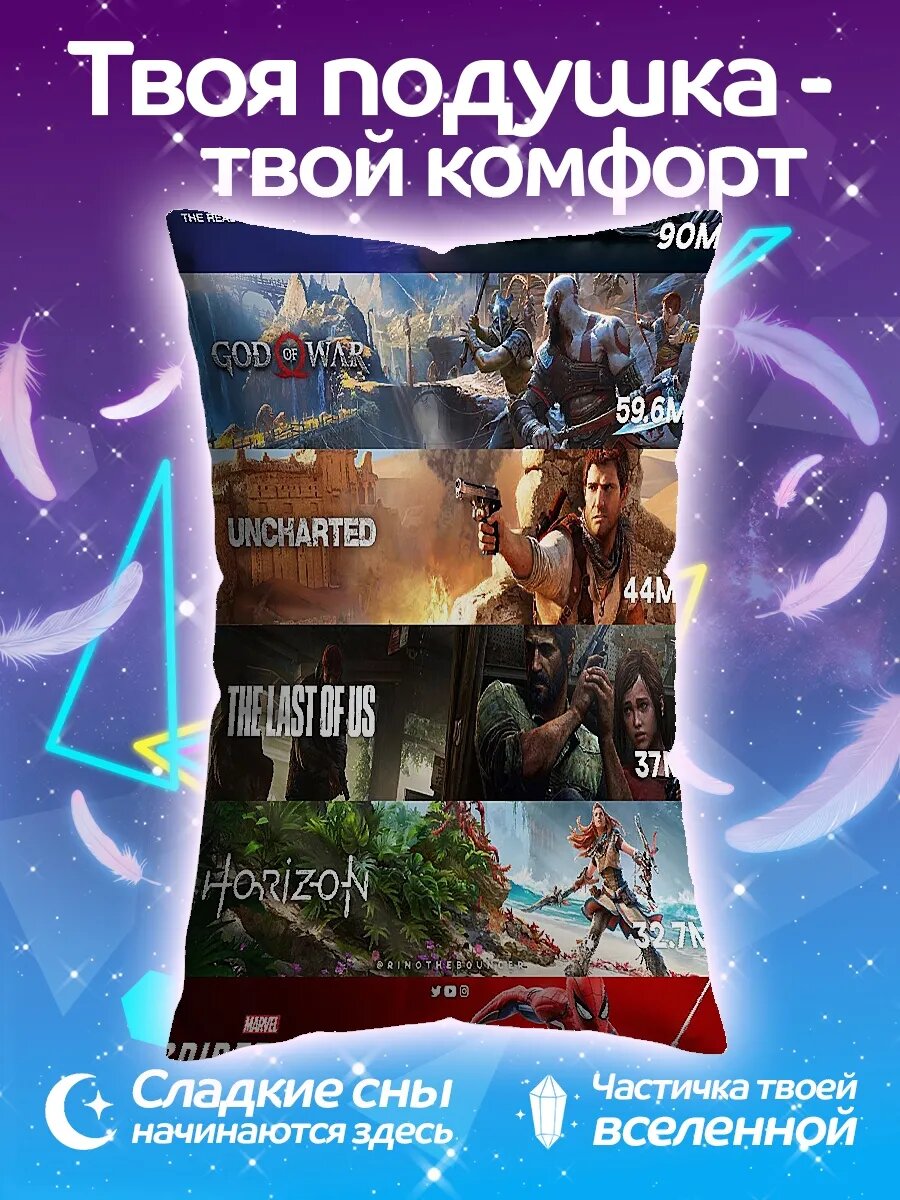 Подушка дакимакура Игры PlayStation