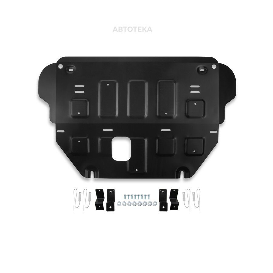 Защита картера и КПП + комплект крепежа автоброня СтальNissan Note E Power2019-1.2FWDАКПП автоброня 111041861