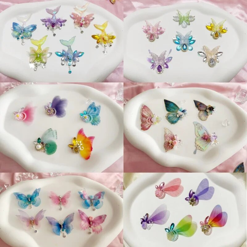 Временные тату-наклейки для лица драгоценные камни 1 шт Mixed-Random 10pcs
