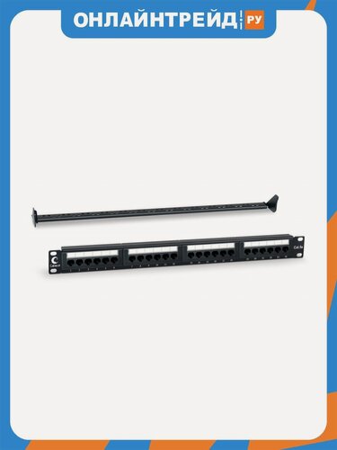 Изображение товара Патч-панель Cabeus PL-24-Cat.5e-Dual