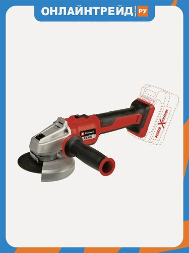 Изображение товара Шлифмашина угловая аккумуляторная Einhell PXC AXXIO 18/125 Q (4431151)