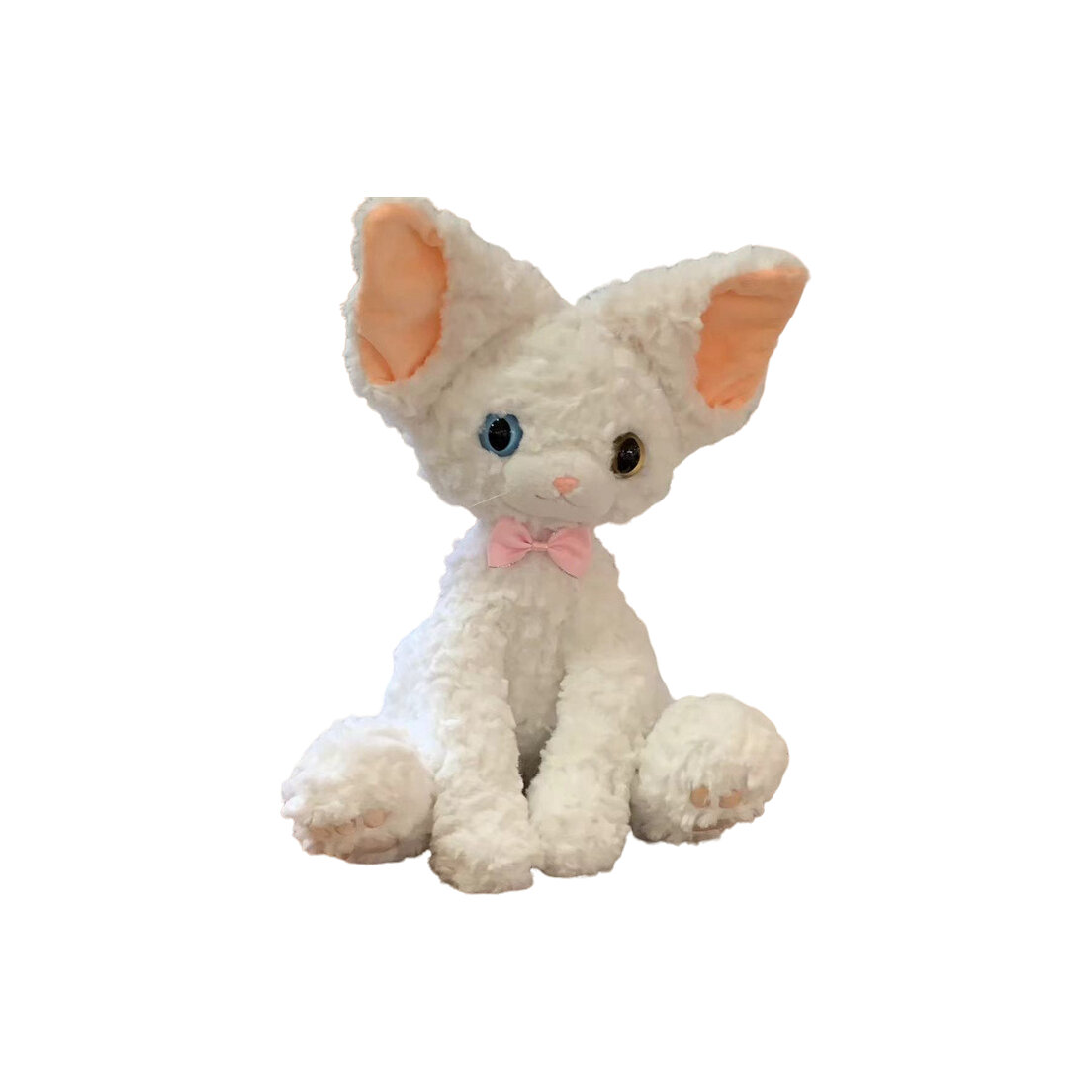 Мягкая игрушка унисекс Tak Bebe Герман Рекс Кэт, 40CM EU, White Heterochromia