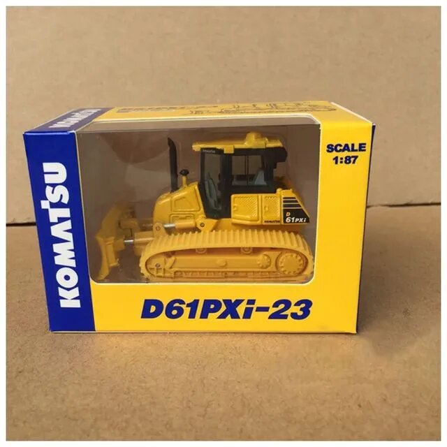 Металлическая модель бульдозера Komatsu D61PX 1:87