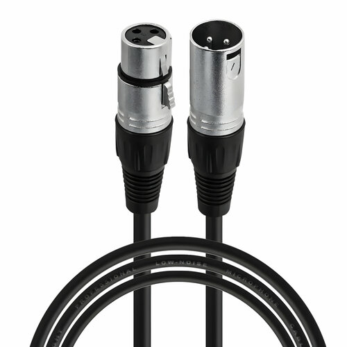 фото Кабель для микрофона xlr 3м 6.5mm