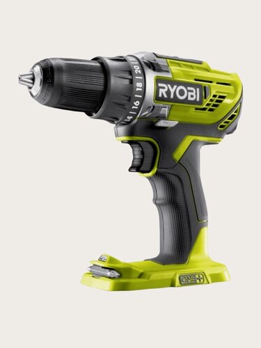 Изображение товара Дрель-шуруповерт аккумуляторная Ryobi ONE+ R18DD3-0, без АКБ и ЗУ