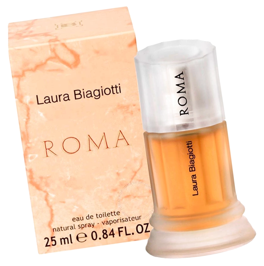Laura Biagiotti Roma туалетная вода женская 25 мл - Лаура Биаджотти Рома