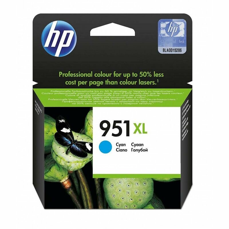 Картридж 951 XL для HP OfficeJet 8600, 8610 CN046AE голубой