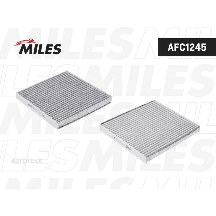 Фильтр салона угольный CITROEN JUMPER/FIAT DUCATO/PEUGEOT BOXER 06- (MANN CUK2544) AFC1245 MILES AFC1245