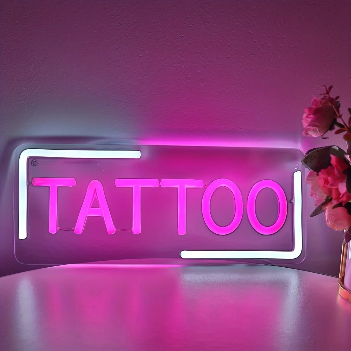 Неоновая лампа "TATTOO"