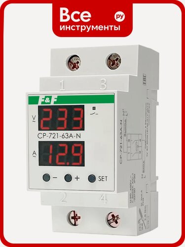 Изображение товара Реле контроля напряжения Евроавтоматика F&F CP-721-63A-N EA04.009.028