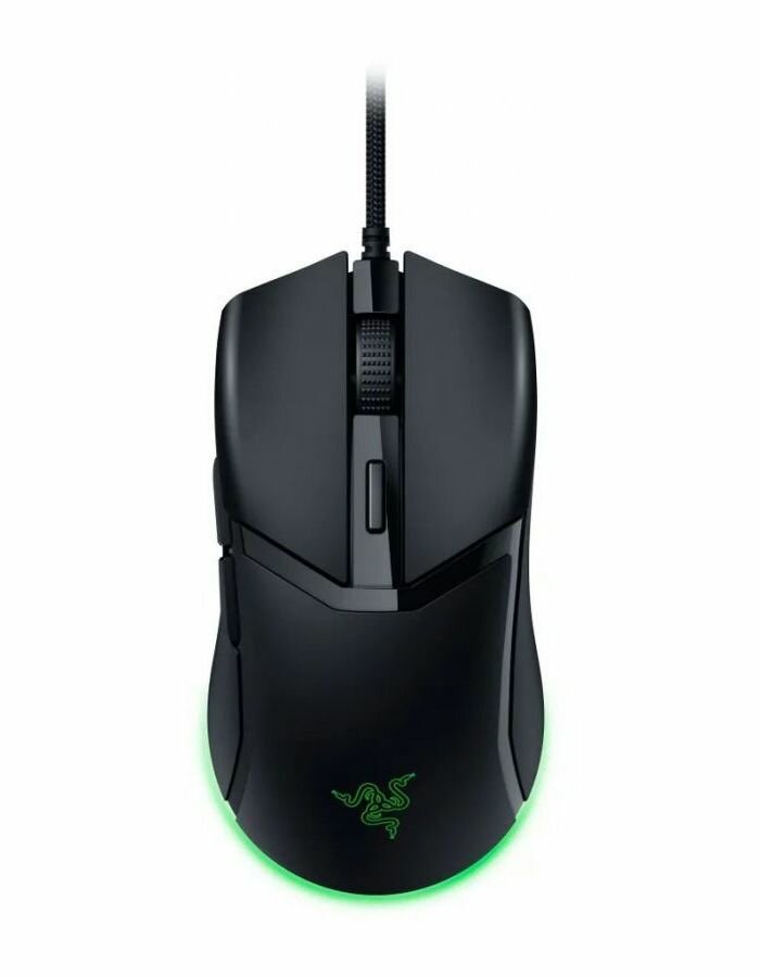 Мышь компьютерная Cobra черный оптическая 8500dpi USB 5but