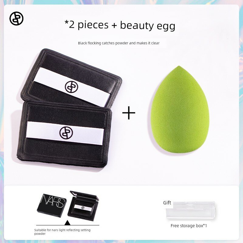 Набор из 2 шт. заменяемых спонжей для румян NARS с Beauty Blender, вельветовая текстура для сухой пудры