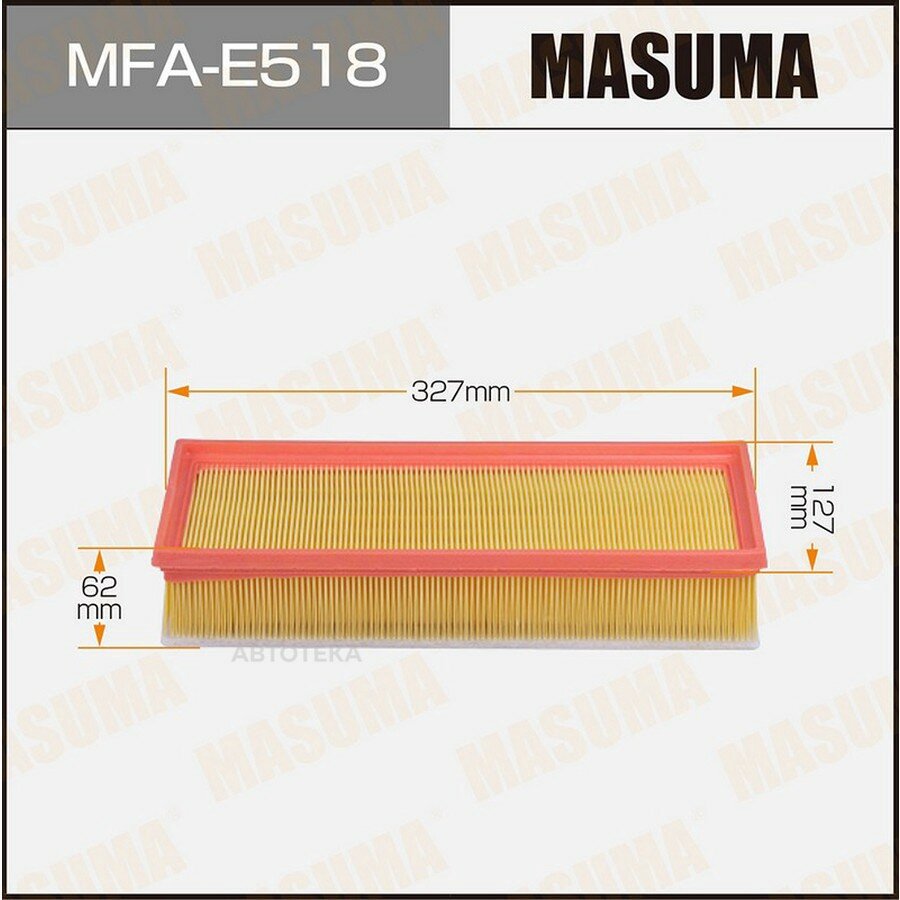 Фильтр воздушный VAG A4/A5/Q5 08- MASUMA MFAE518