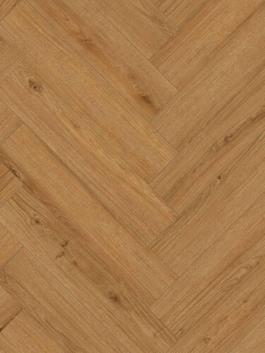 Изображение товара Ламинат елочка Classen Ville Дуб Кодос 63275 Коричневый, 131х643мм, 14шт/уп, 1,179м2/уп.