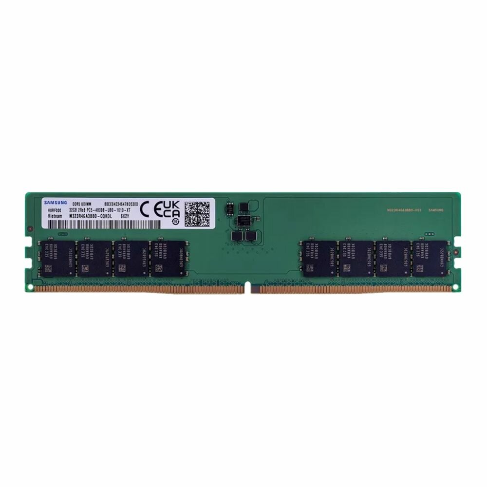 Модуль памяти 32GB Samsung DDR5 4800 UDIMM Desktop Non-ECC, CL40