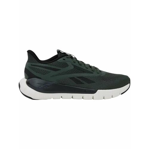 фото Кроссовки reebok flex trainer, полнота f, размер 7 us, зеленый/черный/белый