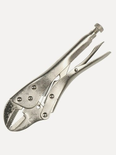 Изображение товара Зажим ручной Bisso 220 мм, артикул 184305. Надежный столярно-слесарный инструмент для фиксации деталей