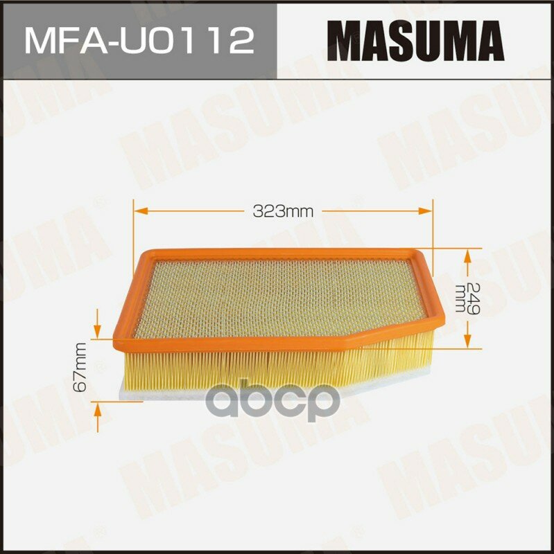 Воздушный фильтр Masuma арт. MFA-U0112
