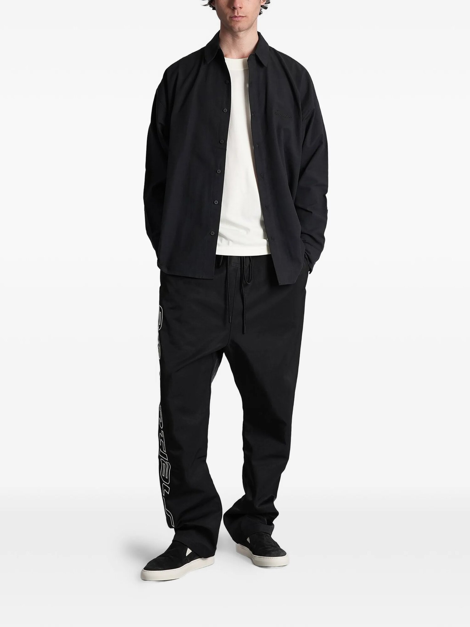 Рубашка FEAR OF GOD, размер XL, черный — фото 1