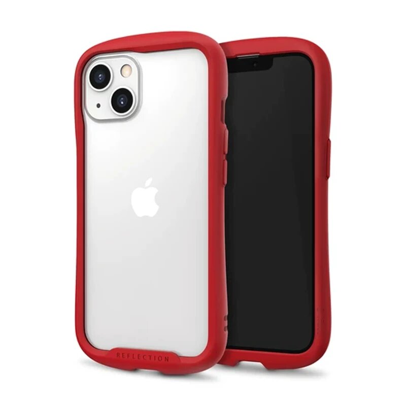 Силиконовый чехол с воздушной подушкой для iPhone 13 mini, красный, полная защита, противоскользящий