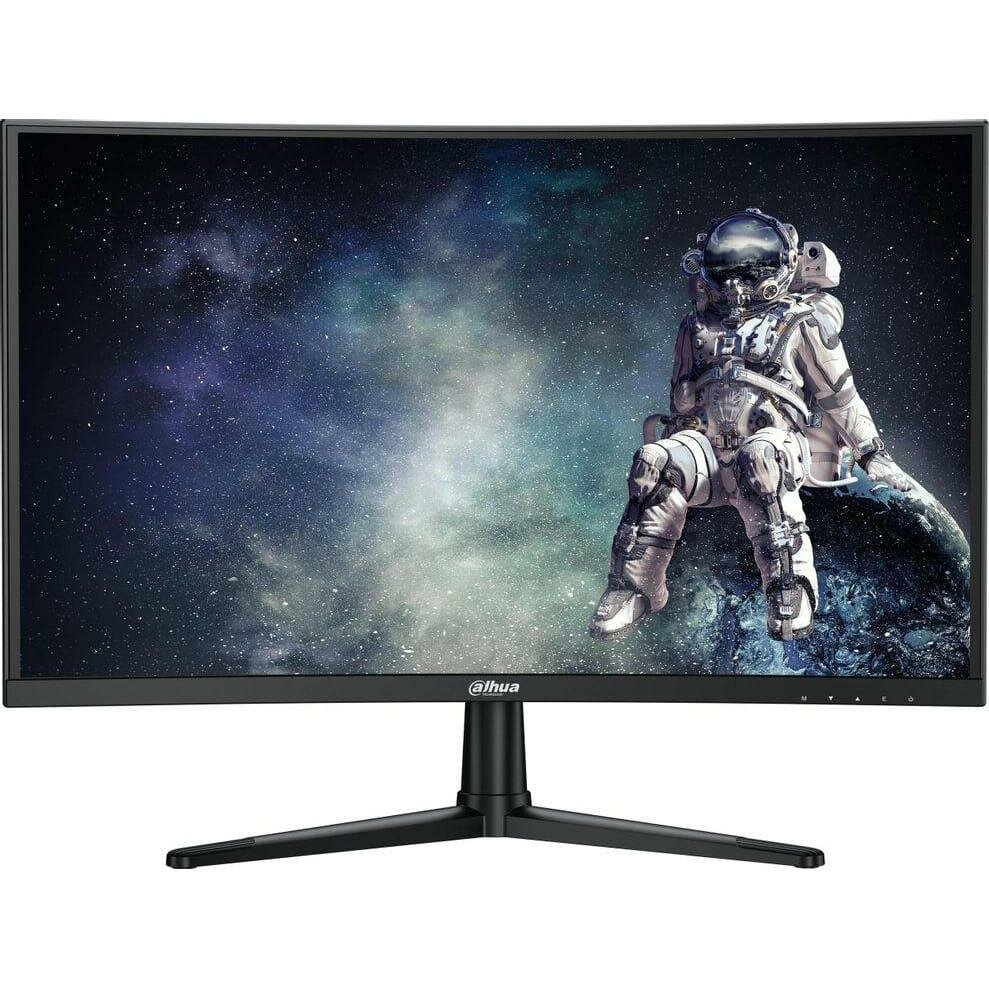 23.6" Монитор Dahua DHI-LM24-E240C, 1920x1080, VA, 240Гц, 1хHDMI, 1хDP, изогнутый, черный