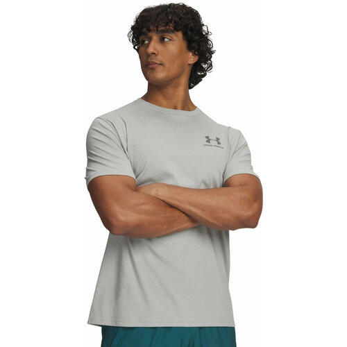 фото Футболка under armour, размер md, светло-серый