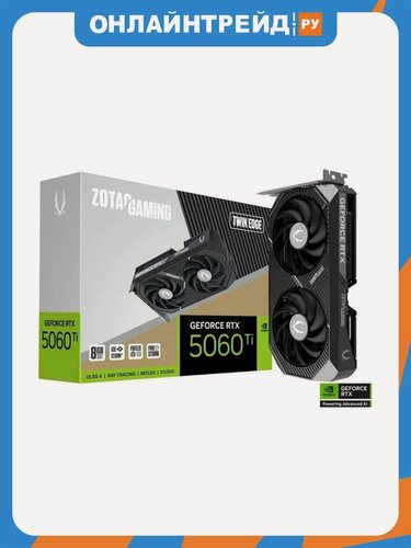 Изображение товара Видеокарта Zotac GeForce RTX 5060 Ti TWIN EDGE 8G