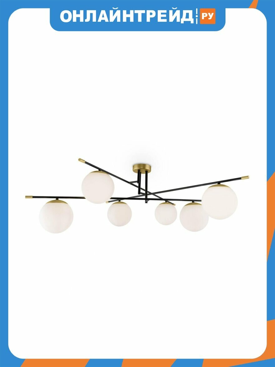 Потолочная люстра Maytoni Nostalgia MOD048CL-06G