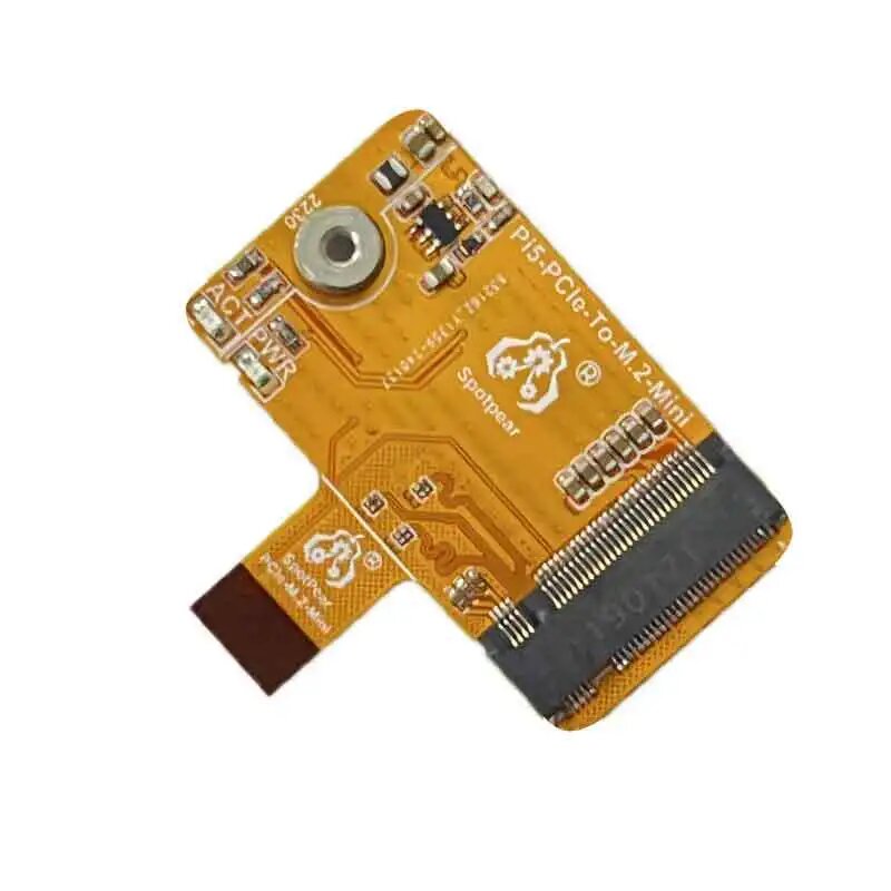 Плата расширения PCIe для M.2 NVMe SSD для Raspberry Pi 5
