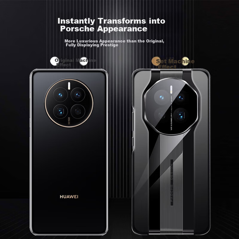 KEKLLE Huawei Mate50 Ультратонкий кейс в стиле Порше бизнес-защита от падений полное покрытие жесткий чехол с защитой