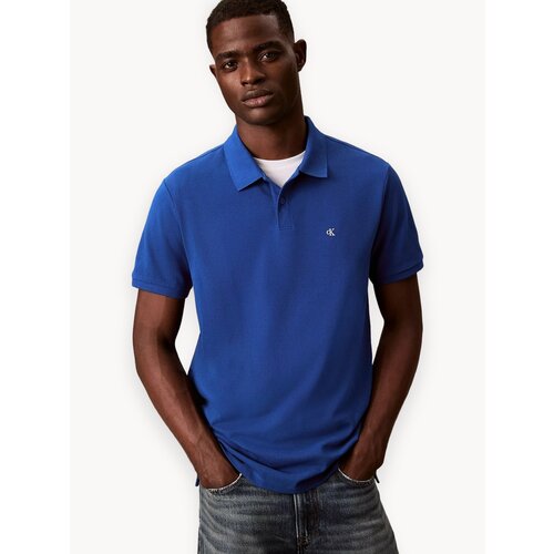 фото Поло calvin klein jeans cotton pique classic, 1 шт., размер s, синий