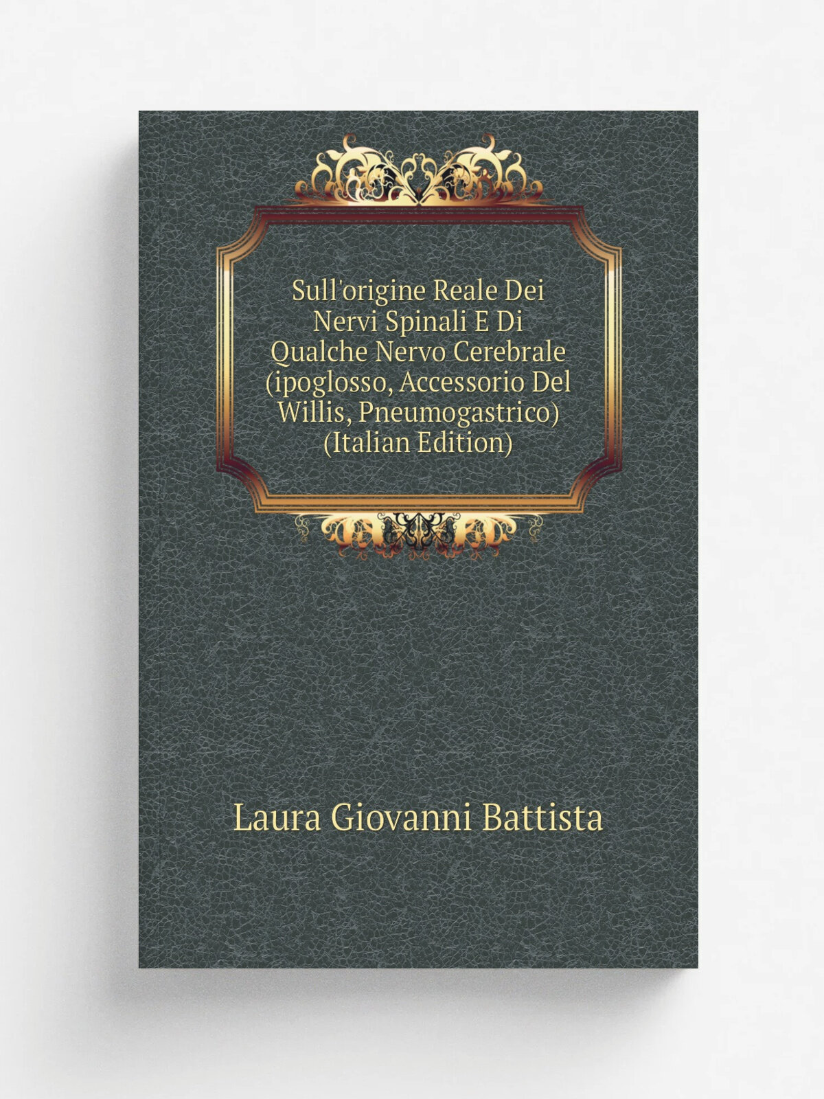 Sull'origine Reale Dei Nervi Spinali E Di Qualche Nervo Cerebrale (ipoglosso, Accessorio Del Willis, Pneumogastrico) (Italian Edition) | Laura Giovan…