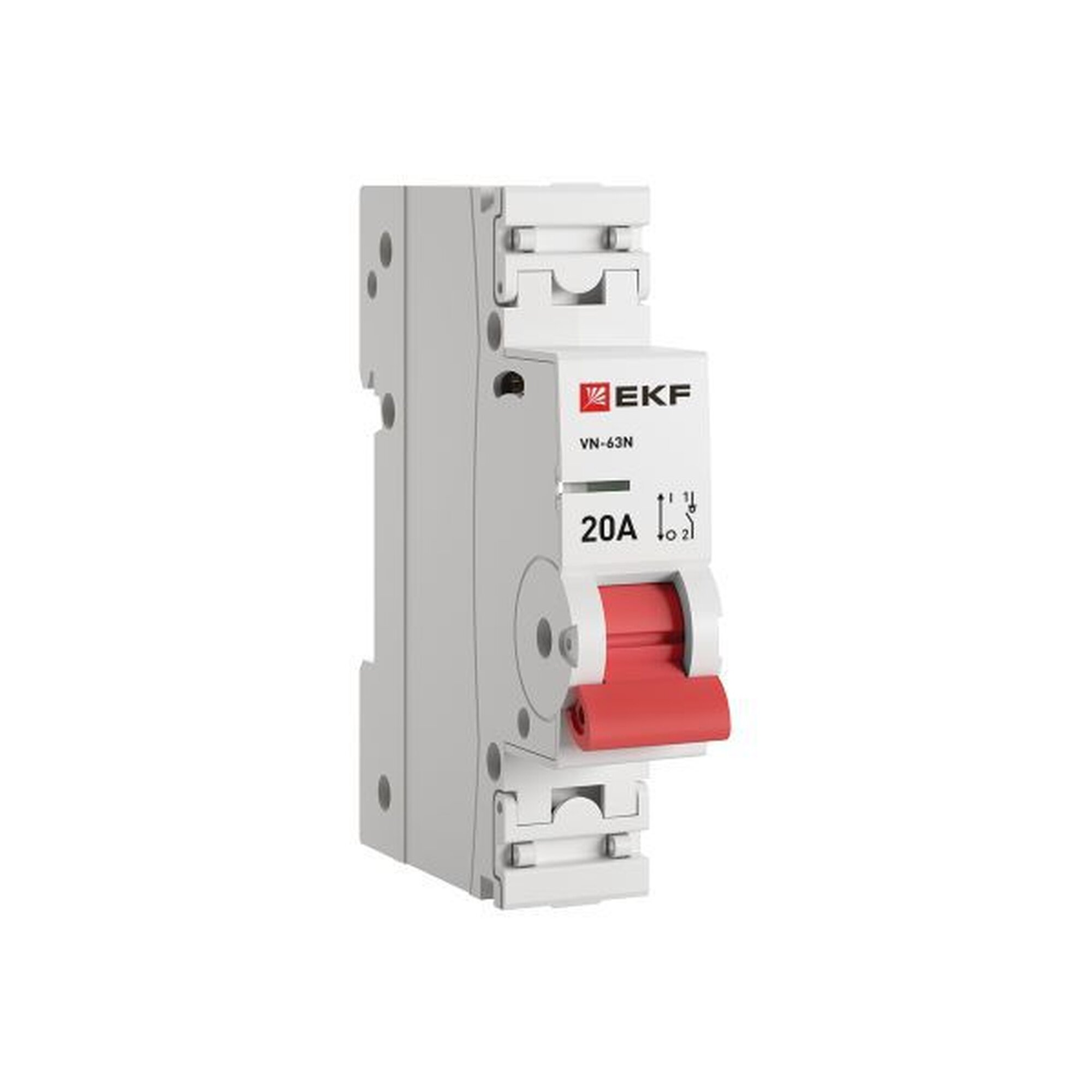 Выключатель нагрузки 1п 20А ВН-63N PROxima EKF S63120