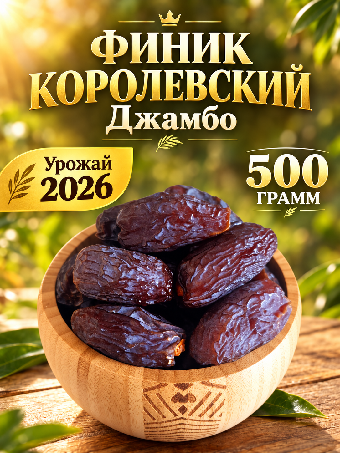 Финики крупные королевские