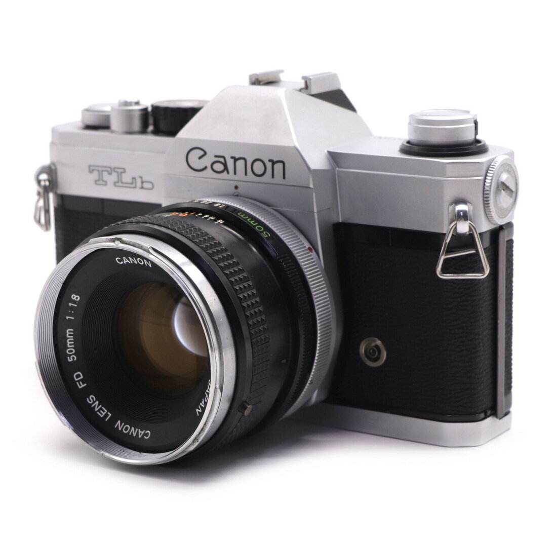 Камера Canon TLb + Canon FD 1.8/50mm (Japan, 1976)