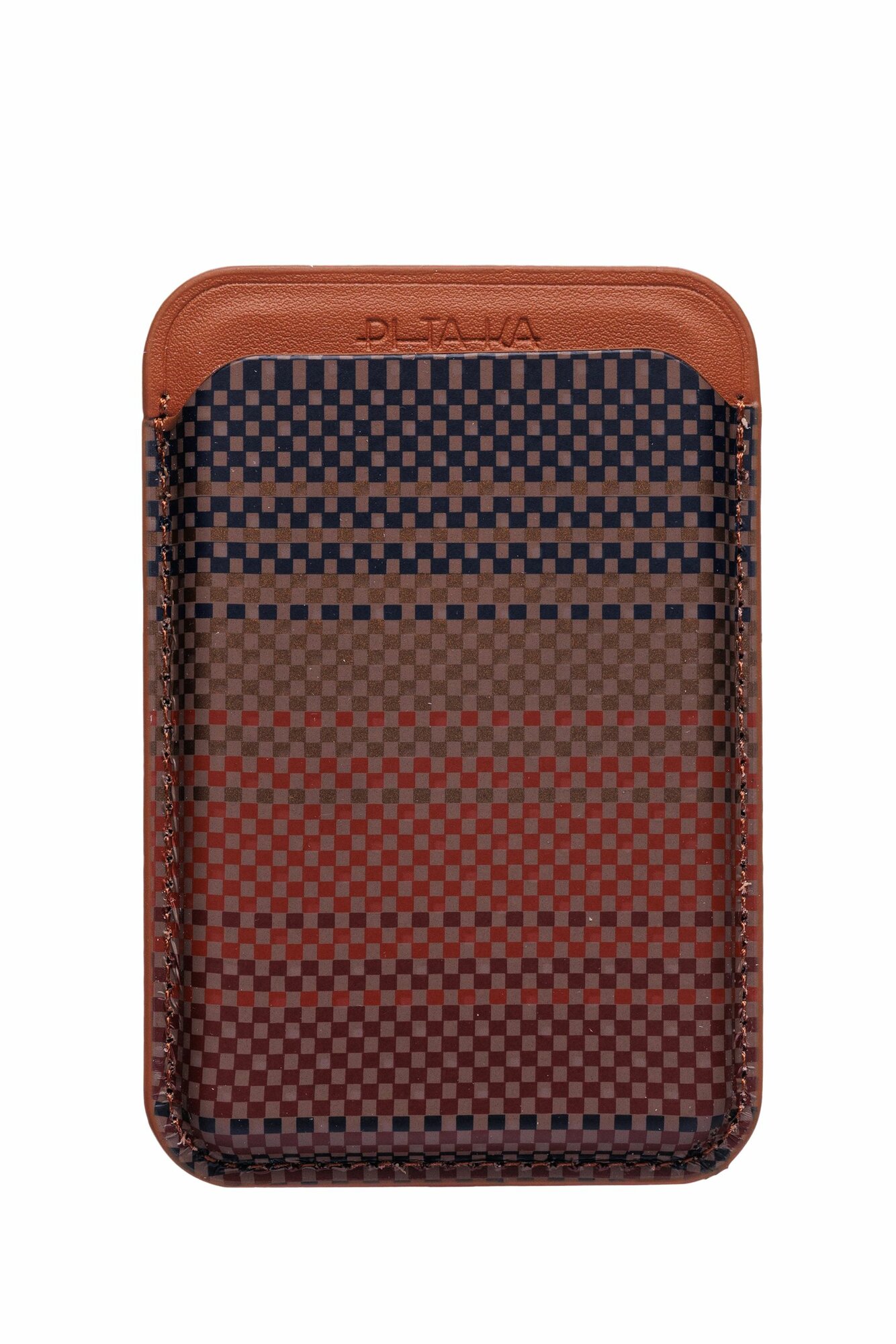Картхолдер магнитный PITAKA для смартфона Magnetic Woven Wallet Sunset