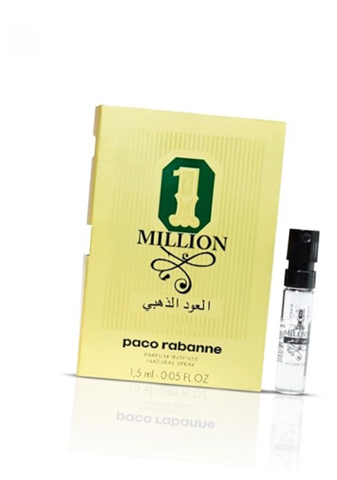 Мужские духи миниатюра 1.5 мл Пако Рабан 1 Миллион Голден Уд - Golden Oud